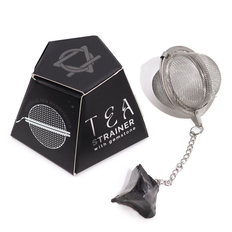 Black Obsidian Tea Strainer
