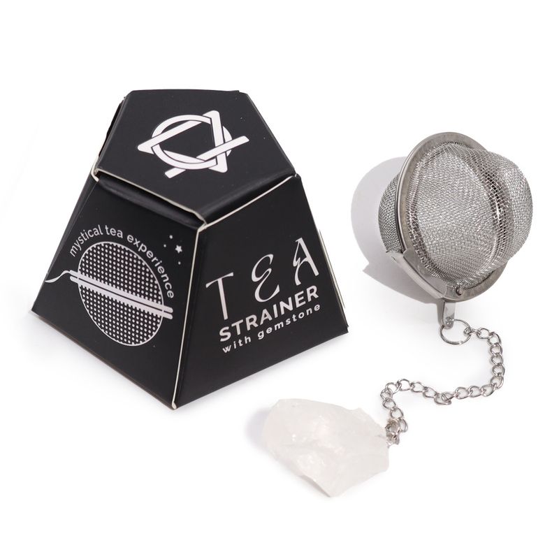 Rock Quartz Tea Strainer