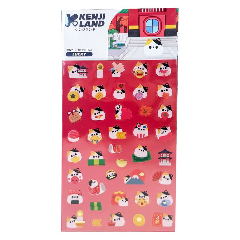 Tiny-K Lucky Stickers