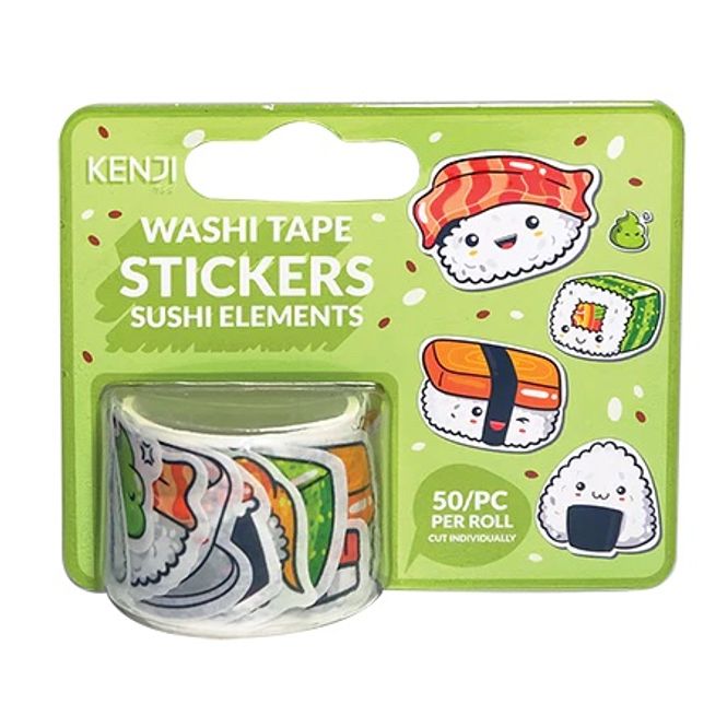 Hovedbilde Washi Tape Stickers - Sushi