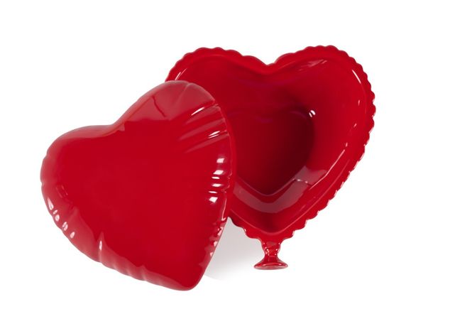 Hovedbilde Heart Balloon hjerteformet smykkeskrin