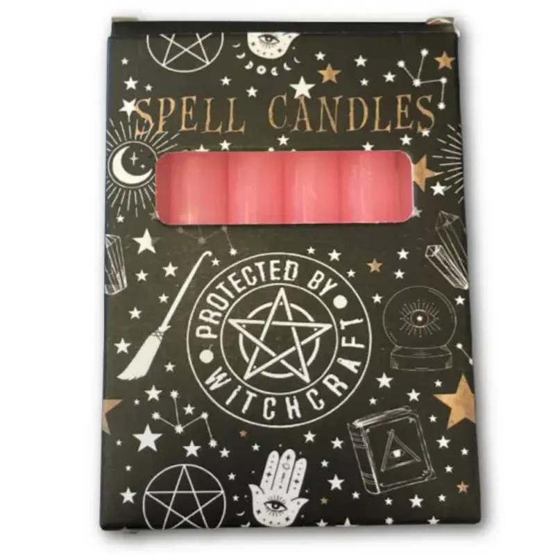 Spell Candles Pink