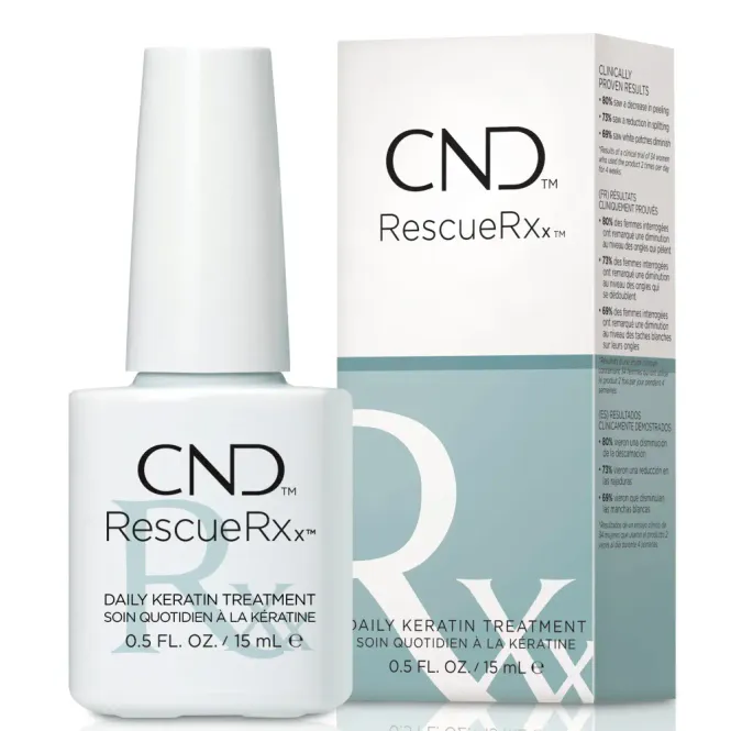 Hovedbilde CND RescueRXx – Daglig keratinbehandling ...