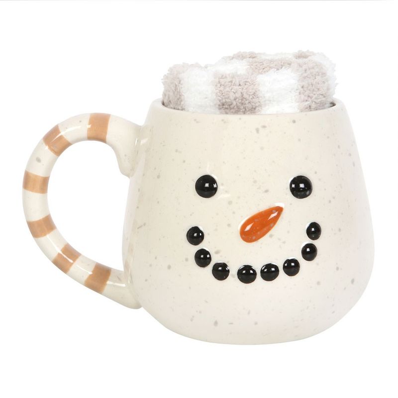 Snowman Mug and Socks set
