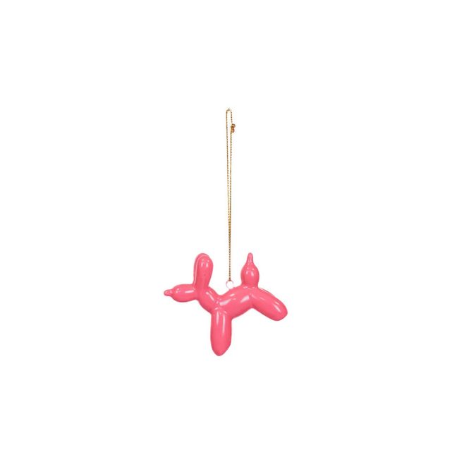 Hovedbilde Balloon Dog Holiday Ornament 6,5x3x6,5cm Neon ...