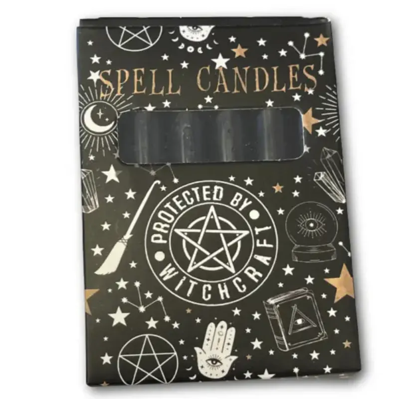 Spell Candles Black
