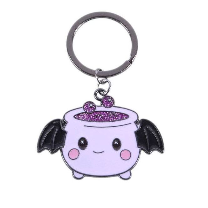 Hovedbilde Pastel Goth kawaii-gryte nøkkelring